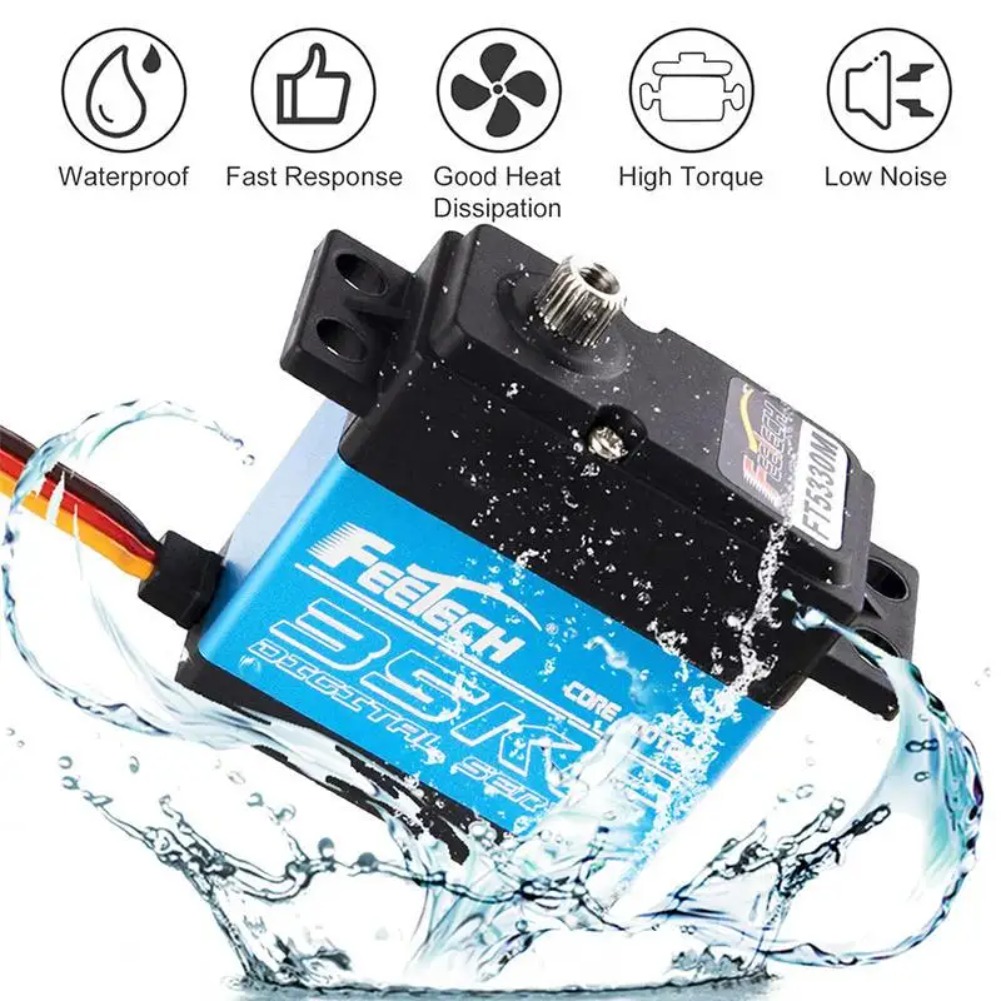 Servo Digital FEETECH FT5330M  - Rc Hobby Shops reseña y precio