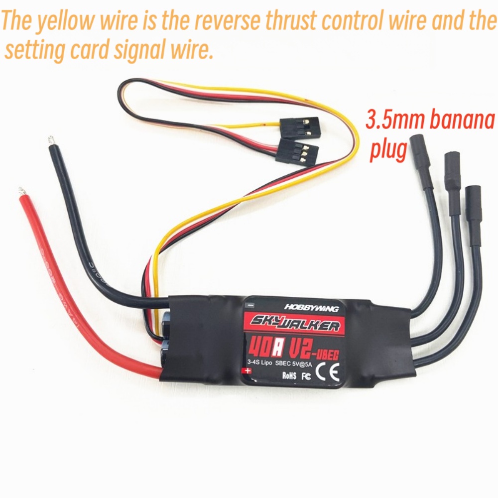 FATJAY Hobbywing SkyWalker 40A - Rc Hobby Motor reseña y precio